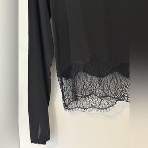 Wilfred lace & silk long sleeve